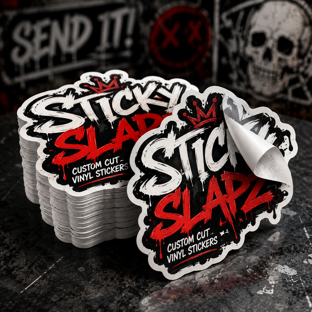 Custom Shape Stickers